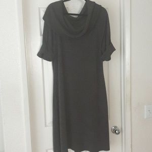 Plus size knit dress